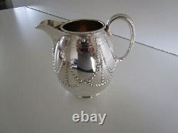 Victorian Four Piece Silver Plated Tea Set, Elkington & Co, Circa 1899