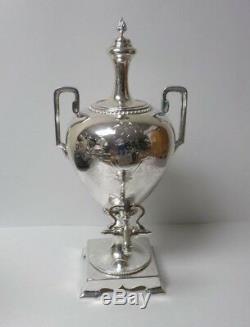 Victorian Period Silver Plate Tea Kettle / Samovar, c. 1900
