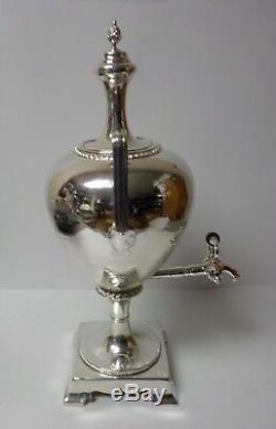 Victorian Period Silver Plate Tea Kettle / Samovar, c. 1900