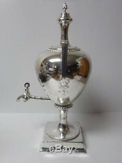 Victorian Period Silver Plate Tea Kettle / Samovar, c. 1900