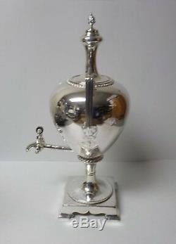 Victorian Period Silver Plate Tea Kettle / Samovar, c. 1900