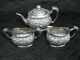 Victorian Repousse 3 Piece Tea/coffee Set By Simpson Hall Miller