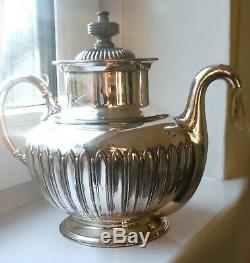 Victorian Sheffield Silver Plated Self Pour Tea Pot-james Dixon