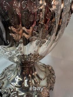 Victorian Silver Plate Samovar Tea Urn Hot Water PotSigned-Ornate, Stunning