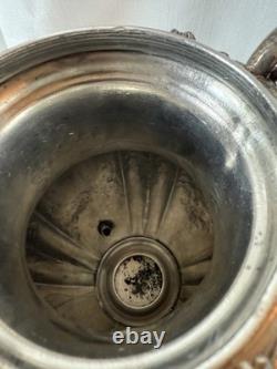 Victorian Silver Plate Samovar Tea Urn Hot Water PotSigned-Ornate, Stunning