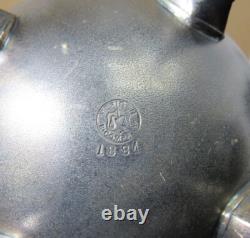 Victorian Silver Plate Tea Set 5 Piece Meriden 1880's Ex. Condition Engraved