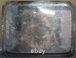 Victorian Silver Plate Tea Set 5 Piece Meriden 1880's Ex. Condition Engraved