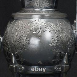 Victorian Silver Plate Teapot by Rogers & Bro. Circa 1870