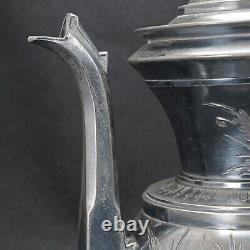 Victorian Silver Plate Teapot by Rogers & Bro. Circa 1870