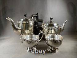 Viners Of Sheffield England Silver Plate Tea & Coffee Pot Set EXCELLENT 4097