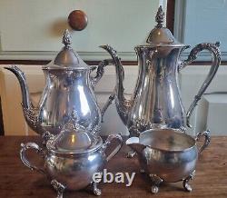 Viners Silver Plate Coffee and Tea Set