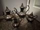 Vintage 1795 Reed & Barton Winthrop 4 Piece Silverplate Tea & Coffee Set