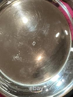 Vintage 3pc Silver Etched Plate Coffee/Tea Pots Embossed Tray Ornate Design