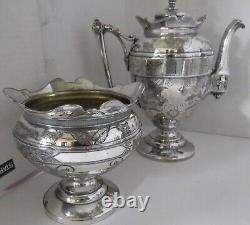 Vintage 5 piece Simpson Hall Miller & Co Silverplate Coffee/Tea Service