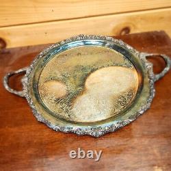 Vintage 5pc Lunt Silverplate Tea Set