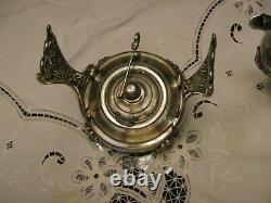 Vintage 6 Piece Silver on Copper Tea/Coffee Set