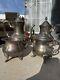 Vintage Antique Silver Plate Tea Coffee Set By International Silver Company