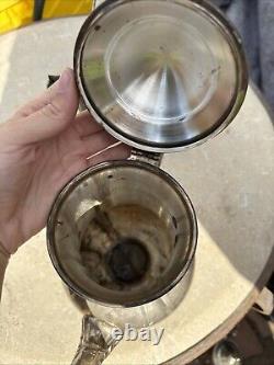 Vintage Antique Silver Plate Tea Coffee Set by International Silver Company