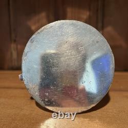 Vintage Art Deco MCM Silver Plated European Geometric 3 Piece Coffee / Tea Set