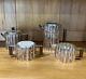 Vintage Art Deco Mma Silverplate Tea Set Ilonka Karasz Italy 1988 Reproduction