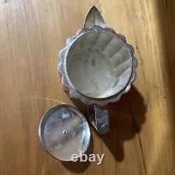 Vintage Art Deco MMA Silverplate Tea Set Ilonka Karasz Italy 1988 Reproduction