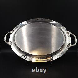 Vintage Art S Co SPC 7500 Silver Plate Tea Coffee Service 4 Piece Set with Tray
