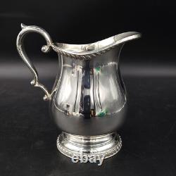 Vintage Art S Co SPC 7500 Silver Plate Tea Coffee Service 4 Piece Set with Tray