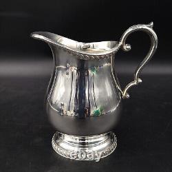 Vintage Art S Co SPC 7500 Silver Plate Tea Coffee Service 4 Piece Set with Tray