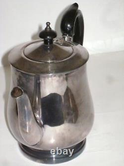 Vintage BARKER ELLIS made in England silver plate Tea Coffee Pot 7 tall RARE