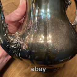 Vintage Baroque by Wallace Silver Plate Tea Coffee Pot Number 752 9 UT1