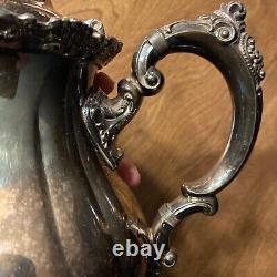 Vintage Baroque by Wallace Silver Plate Tea Coffee Pot Number 752 9 UT1