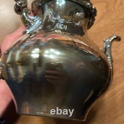 Vintage Baroque by Wallace Silver Plate Tea Coffee Pot Number 752 9 UT1