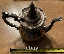 Vintage Baroque by Wallace Silver Plate Tea Coffee Pot Number 752 9 UT1