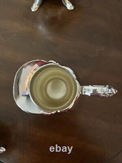 Vintage Baroque by Wallace Silver Plated 3 Pcs Tea Set #281 #283 #284