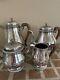 Vintage Christofle Gallia Coffee And Tea Set Silver Plate 4 Piece