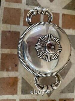 Vintage Christofle Gallia Coffee and Tea Set Silver Plate 4 Piece