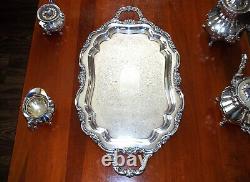 Vintage Community Heavy Silverplate Coffee & Tea Service! Historical Beauty