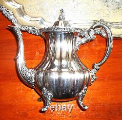 Vintage Community Heavy Silverplate Coffee & Tea Service! Historical Beauty
