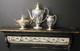 Vintage Community Silver Plate Coffee/tea Set Grosvenor Art Deco Pattern 1940's