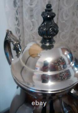 Vintage Electric Coffee/Tea Pot Silver Plate F. B. Rogers Silver Co. Model #5354