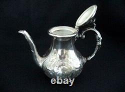 Vintage English Silverplate Sheffield Tea & Coffee set 6 Pieces