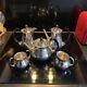 Vintage Eric Clements Elkington Silver Plate 5 Piece Coffee Tea Set Signed