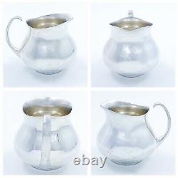 Vintage Eric Clements Elkington silver plate Modernist coffee tea set Birmingham