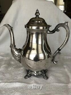 Vintage F. B. Rogers Silver Co. 1883 Silverplate 6-piece Coffee/tea Service Set