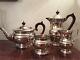 Vintage Garrard Regent St Silver Plate 4 Piece Tea / Coffee Set