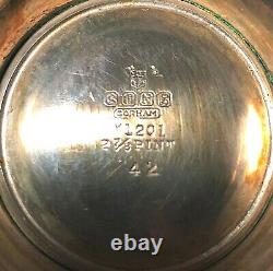 Vintage Gorham + Chantilly + Silver Plate E. P. N. S. Tea & Coffee Pot + Numbered