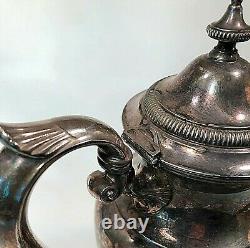 Vintage Gorham + Chantilly + Silver Plate E. P. N. S. Tea & Coffee Pot + Numbered