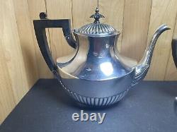 Vintage Gorham Queen Anne Coffee & Tea Service Silver Plate