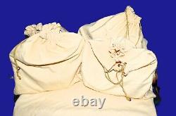 Vintage Gorham Silver Plated 6 Pc Tea/Coffee Set With Sugar Creamers Tray Covers