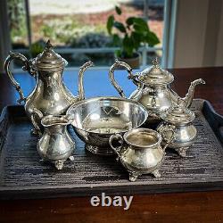 Vintage Gorham Silverplate/EP Duchess Coffee/Tea Set 6 Pieces YC 1901-1912, 780